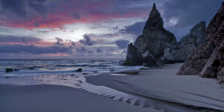 surf, Beach, Sand, Portugal, Sea HD Wallpaper Desktop Background