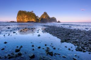 japan, Izu, Peninsula, Coast, Beach, Cliffs, Rocks, Ocean, Blue, Sky, Reflection