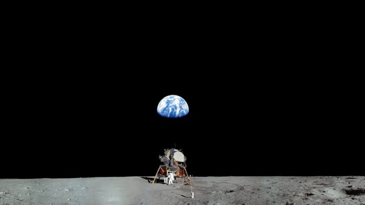 earth, Black, Moon, Landing, Astronaut, Planet, Space, Nasa, Planet, Planets HD Wallpaper Desktop Background
