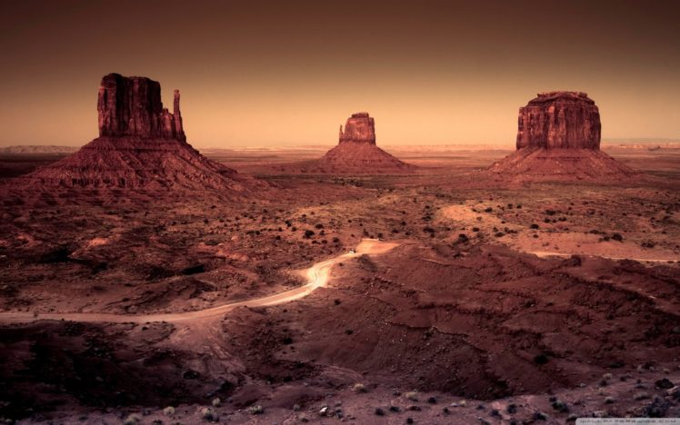 landscapes, Nature, Desert, Arizona, Monument, Valley, Rock, Formations HD Wallpaper Desktop Background