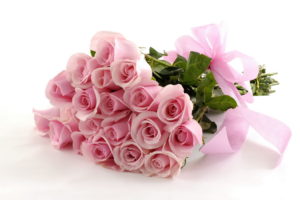 bouquet, Pink, Roses