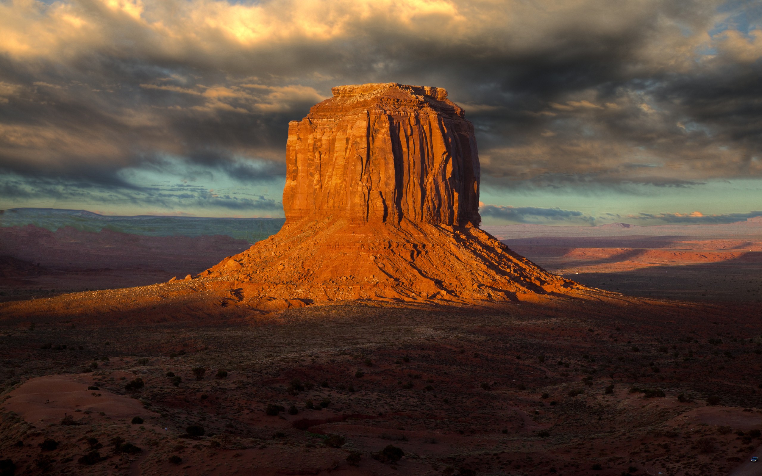 sunset, Clouds, Landscapes, Nature, Sand, Desert, Skyscapes, Rock, Formations Wallpaper
