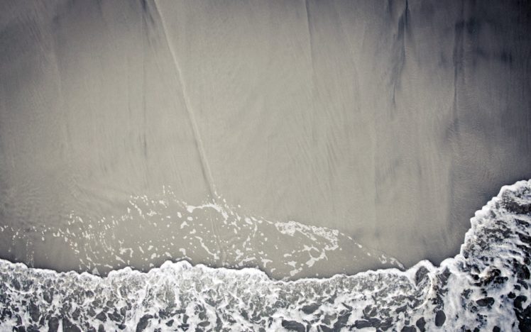 beach, Sand, Waves, Textures HD Wallpaper Desktop Background