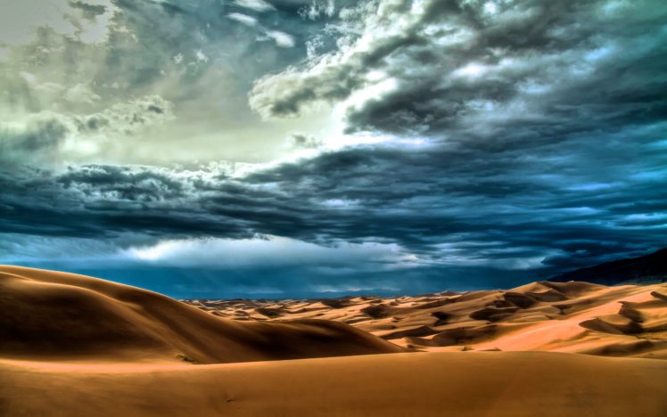 clouds, Landscapes, Nature, Desert, Skyscapes HD Wallpaper Desktop Background
