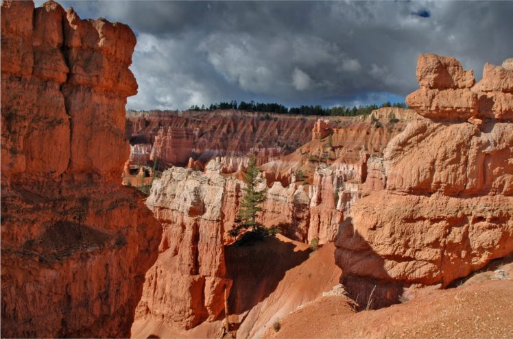 bryce, Canyon, Utah, United, States, Of, America, Mountains, Rocks, Landscape HD Wallpaper Desktop Background