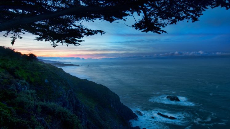 nature, Coast, California, Sea HD Wallpaper Desktop Background