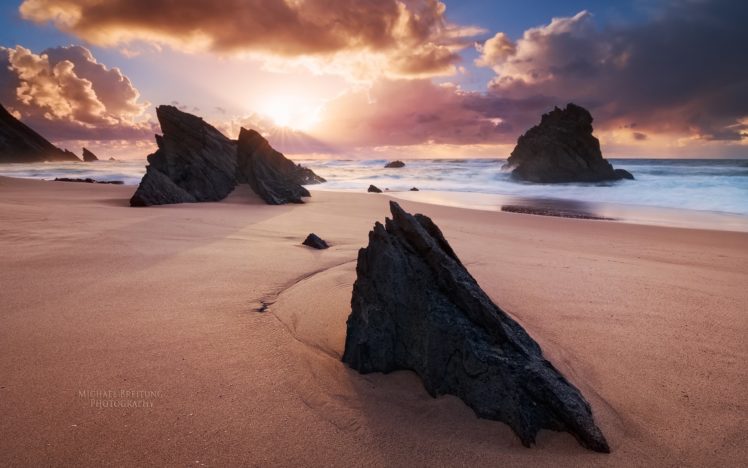 landscapes, Rocks, Beaches HD Wallpaper Desktop Background
