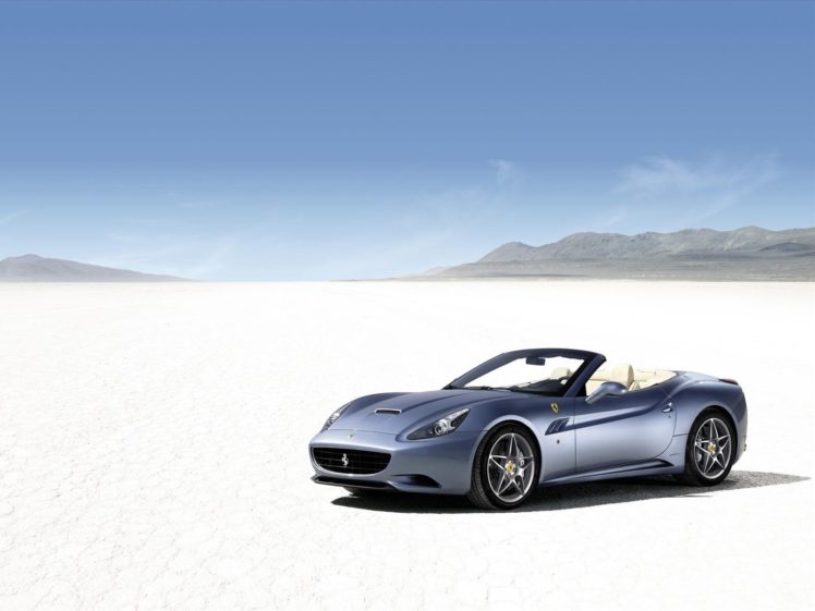 deserts, Ferrari, California, Widescreen HD Wallpaper Desktop Background