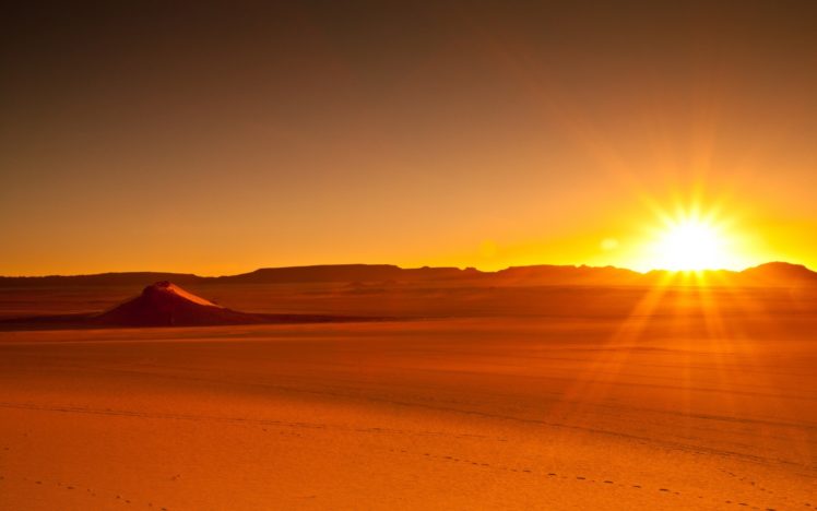 sunset, Deserts HD Wallpaper Desktop Background
