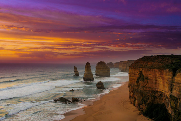 beach, Australia HD Wallpaper Desktop Background