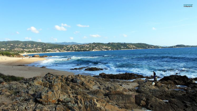 nature, Sand, Corsica, Sea, Beaches HD Wallpaper Desktop Background