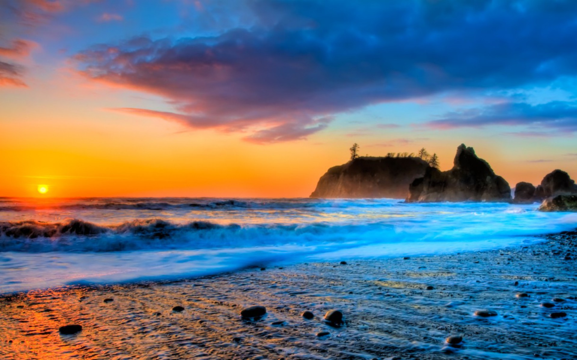 hdr, Photography, Beaches Wallpaper