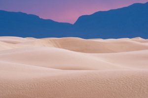 white, National, New, Mexico, Dunes, Evening