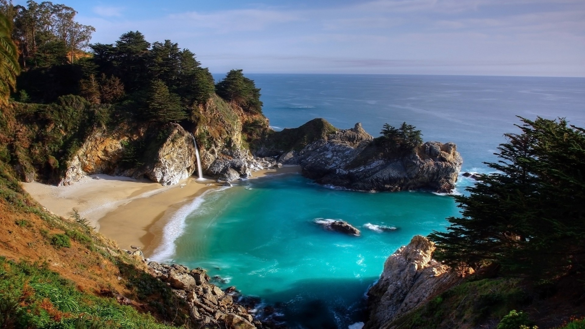 nature, Waves, Sea Wallpaper
