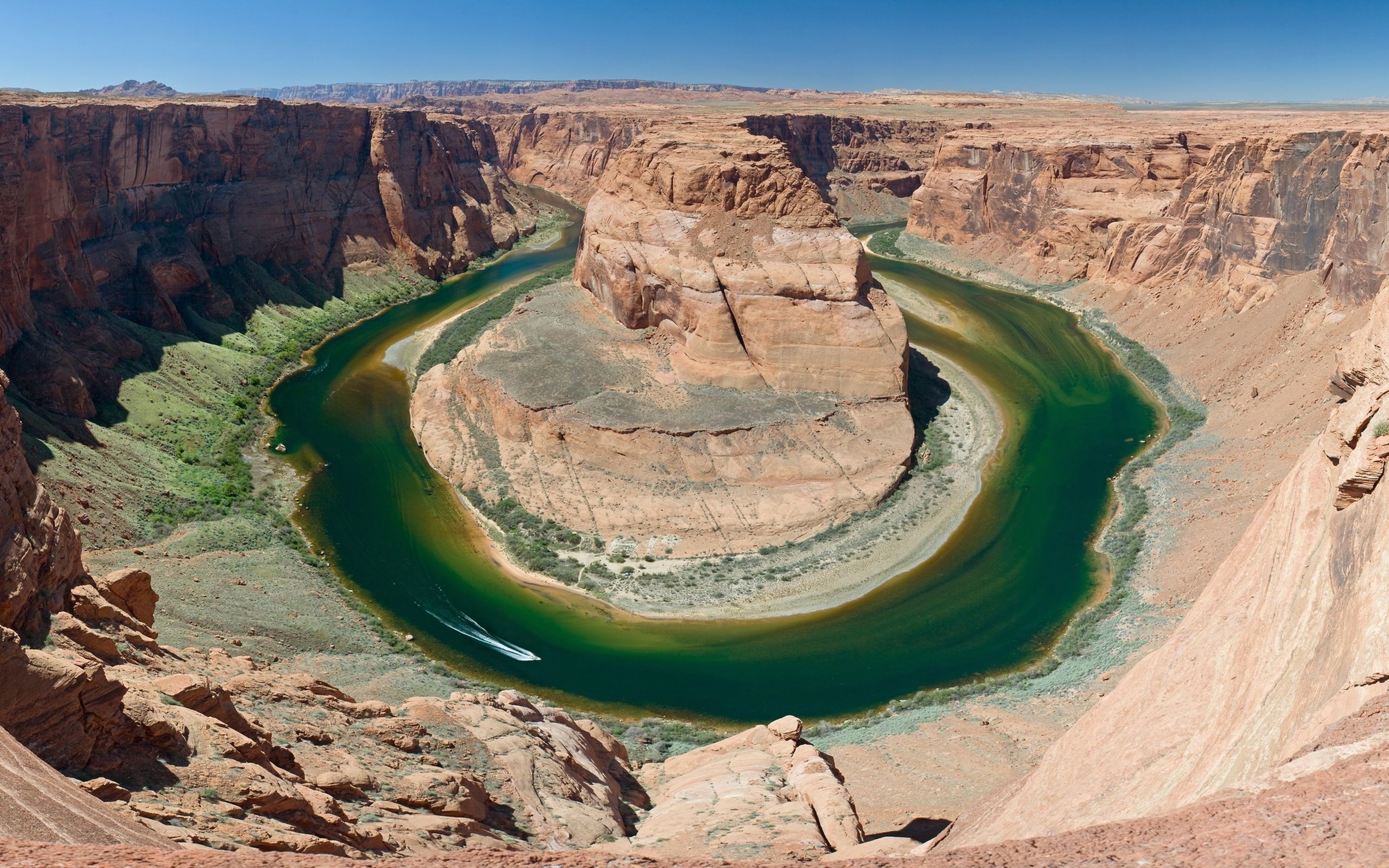 landscapes, Nature, Arizona, Grand, Canyon, Horseshoe, Bend, Rivers, Rock, Formations, Colorado, River Wallpaper