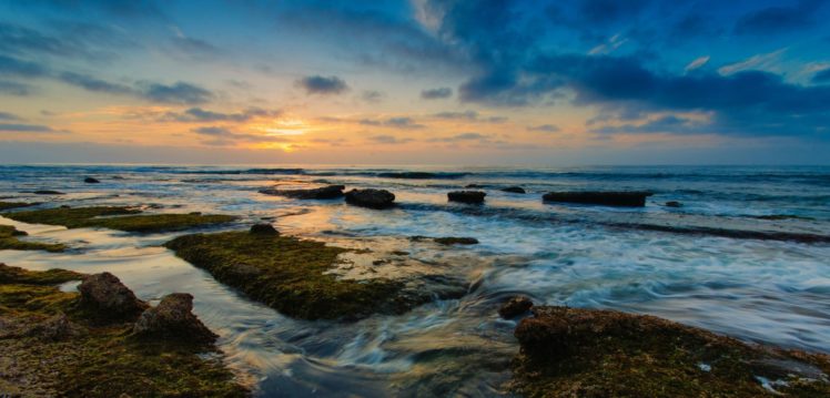 nature, Landscape, Sea, Rocks, Water HD Wallpaper Desktop Background
