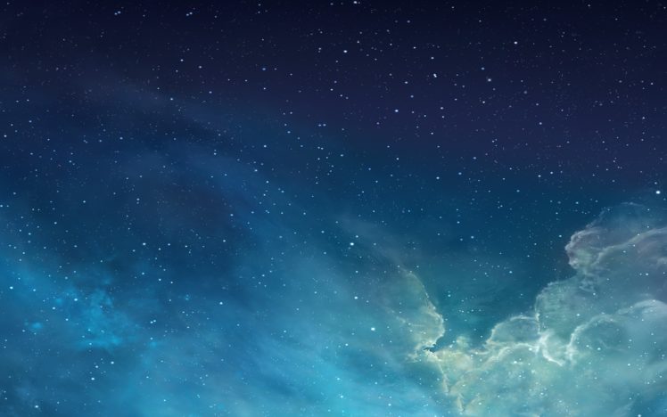 iphone, Best, Stunning, Apple, Blue, Ios, Sky, Stars, Clouds, Nebula, Space HD Wallpaper Desktop Background