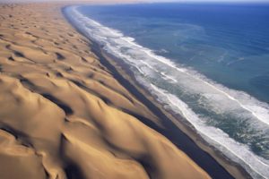 waves, Deserts, Africa, Dunes, Namib, Desert