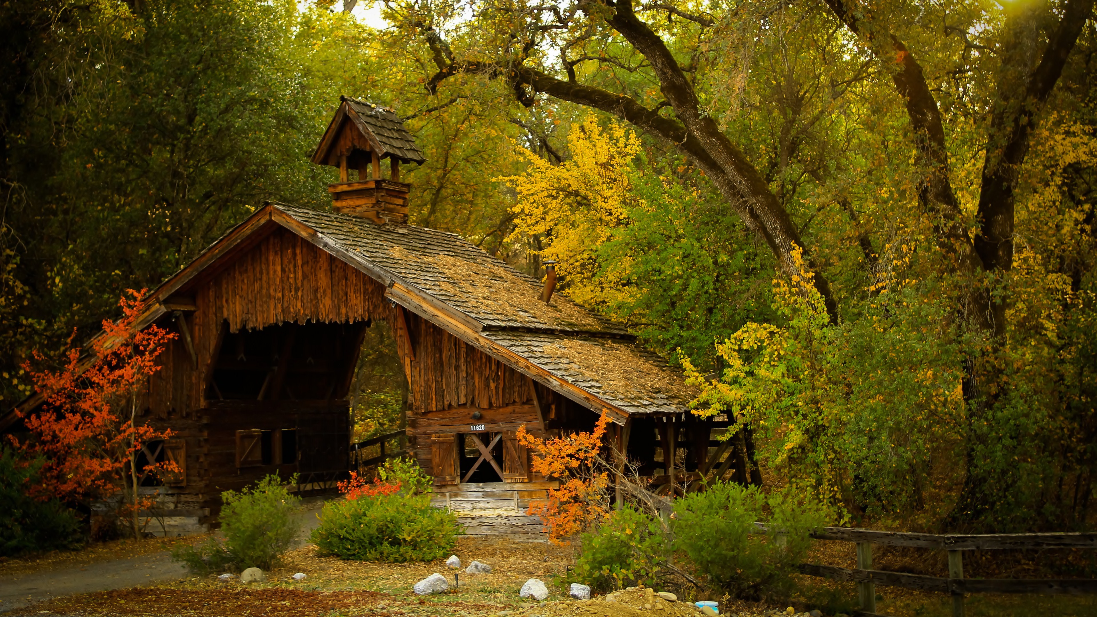 nature, Mountain, Forest, Landscape, Fog, House, Tree ...