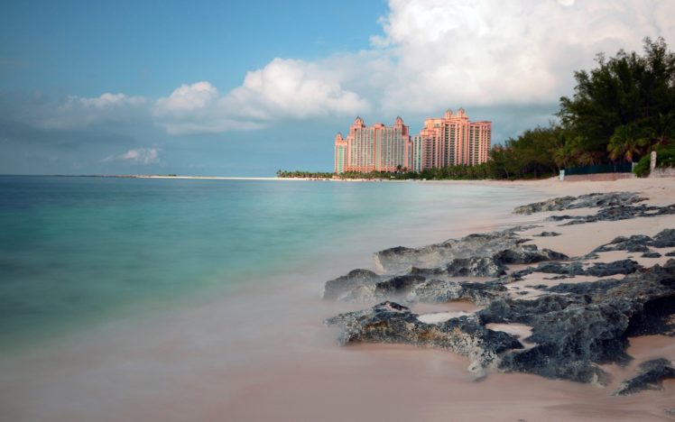 ocean, Hotels, Resort, Beaches HD Wallpaper Desktop Background