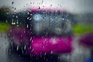 rain, Rain, On, Glass