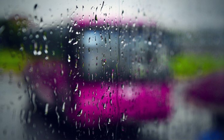 rain, Rain, On, Glass HD Wallpaper Desktop Background