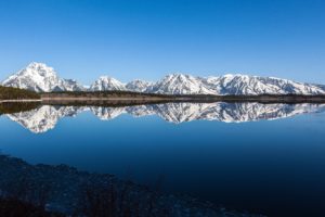 mountains, Landscapes, Nature, Snow, Usa, Calm, Wyoming, Lakes, Reflections