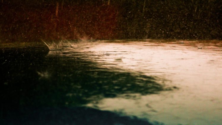 nature, Storm, Rain, Puddle, Water, Photography HD Wallpaper Desktop Background