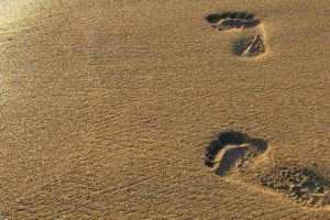 sand, Footprint