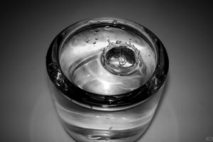 water, Glass, Monochrome