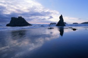 landscapes, Oregon, Beaches
