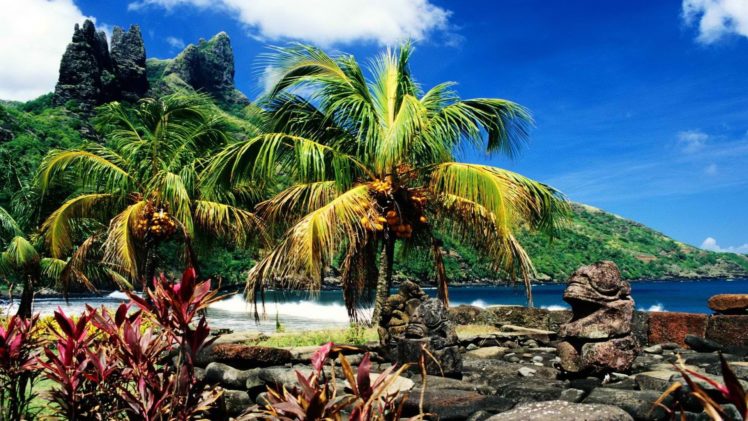 islands, French, Polynesia HD Wallpaper Desktop Background