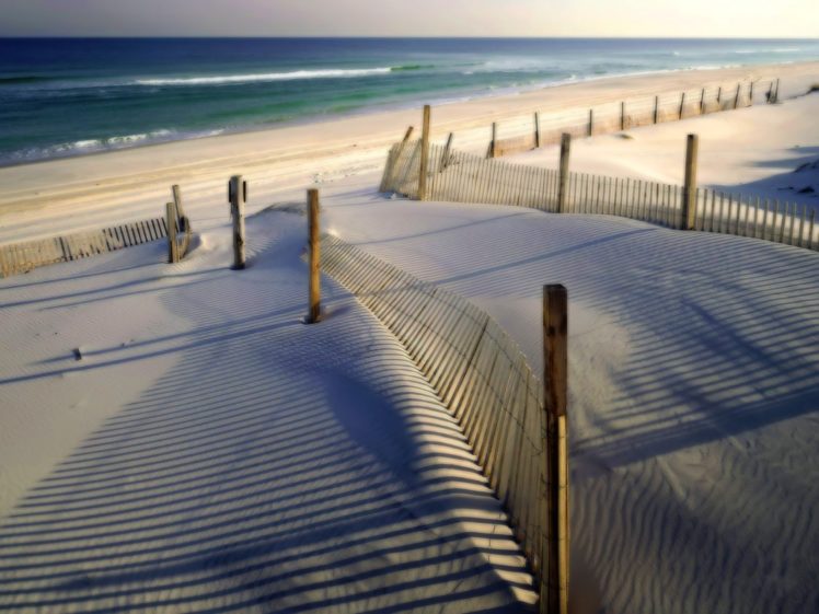 landscapes, White, Sandy, Beaches HD Wallpaper Desktop Background