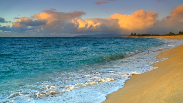 clouds, Landscapes, Nature, Beaches HD Wallpaper Desktop Background