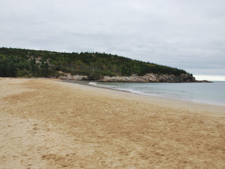 landscapes, Sand, National, Park, Acadia, Beaches HD Wallpaper Desktop Background