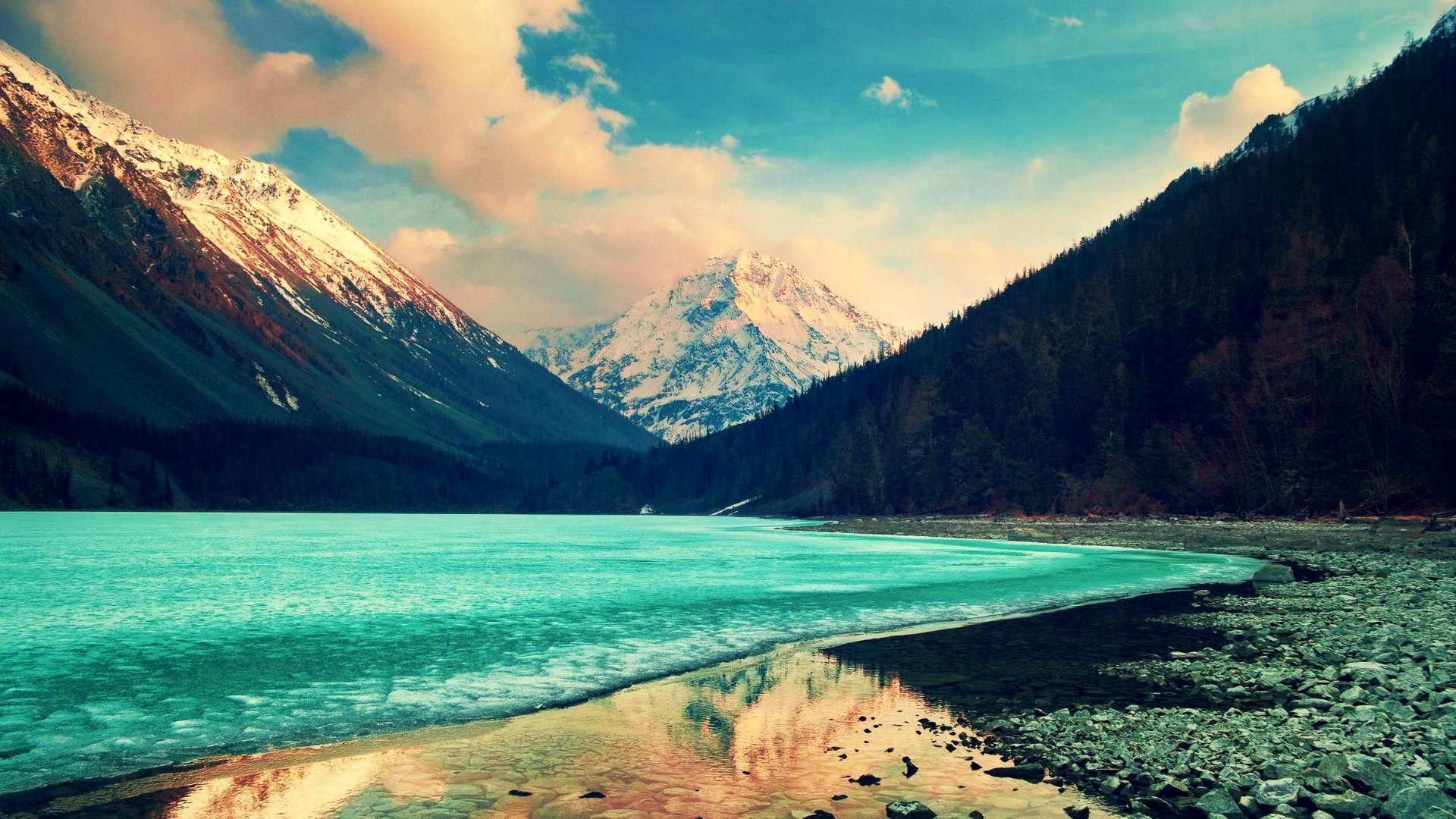 nature, Mountain, Forest, Landscape, Fog, Lake, Ultrahd, 4k, Wallpaper Wallpapers HD / Desktop ...