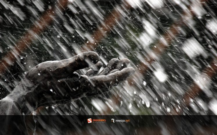 rain, Hands, Statues, Smashing, Magazine HD Wallpaper Desktop Background