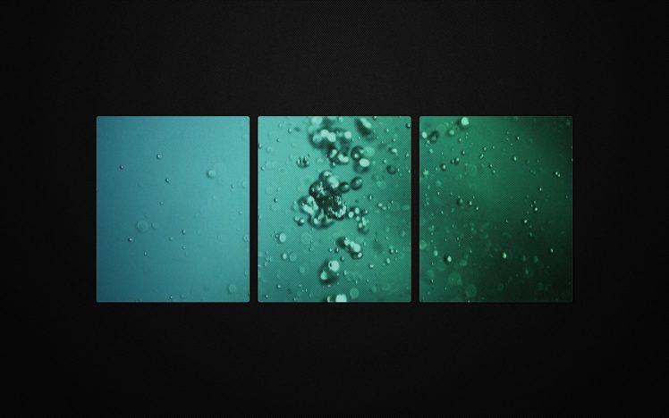 bubbles, Water, Drops, Panels HD Wallpaper Desktop Background