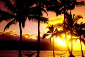sunset, Landscapes, Hawaii, Paradise, Kauai, Afternoon, Beaches
