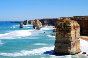 ocean, Cliffs, Australia, Beaches