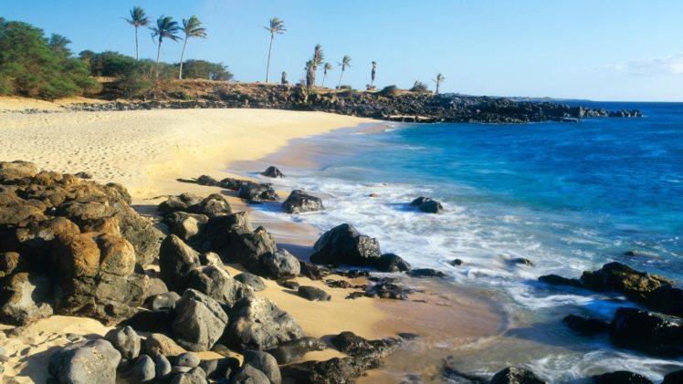 nature, Hawaii, Molokai, Beaches HD Wallpaper Desktop Background
