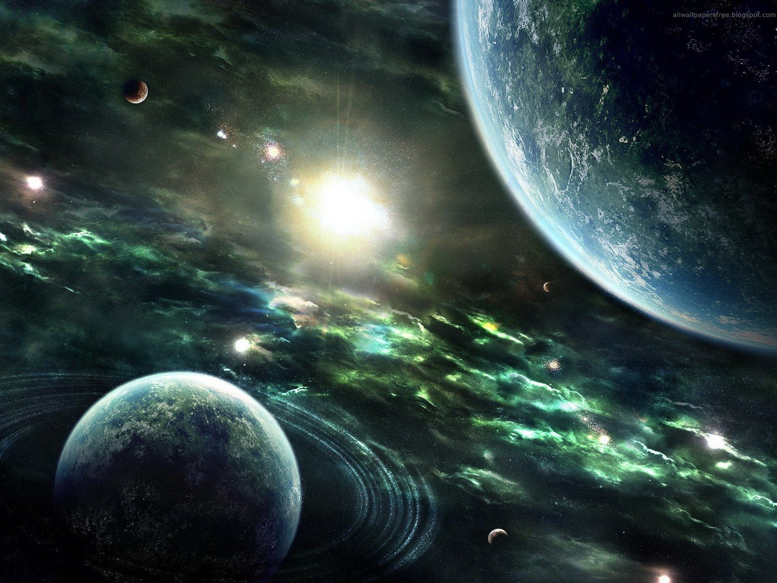 outer, Space, Planets Wallpaper