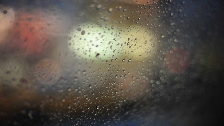 rain, Rain, On, Glass HD Wallpaper Desktop Background