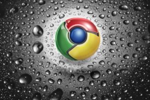 chrome, Water, Drops, Logos, Google, Chrome