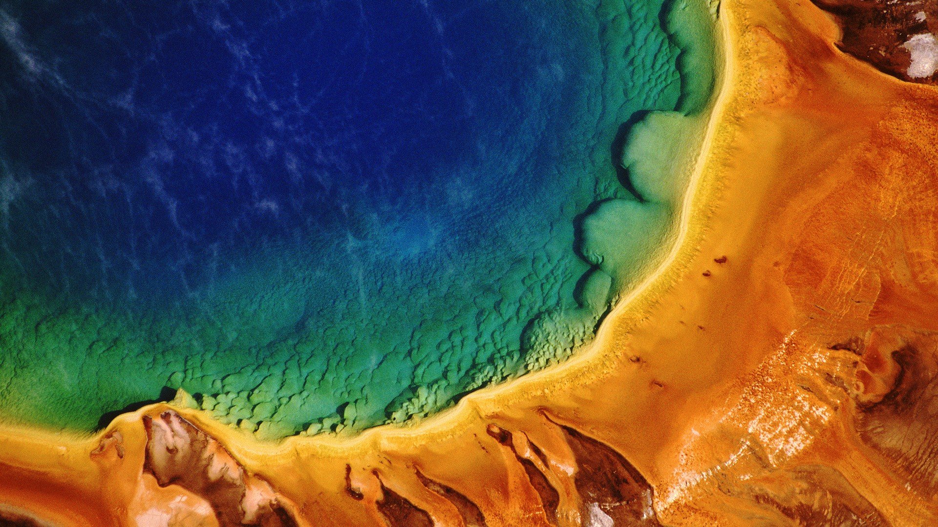 spring, Grand, Wyoming, Yellowstone, Prismatic, National, Park Wallpaper