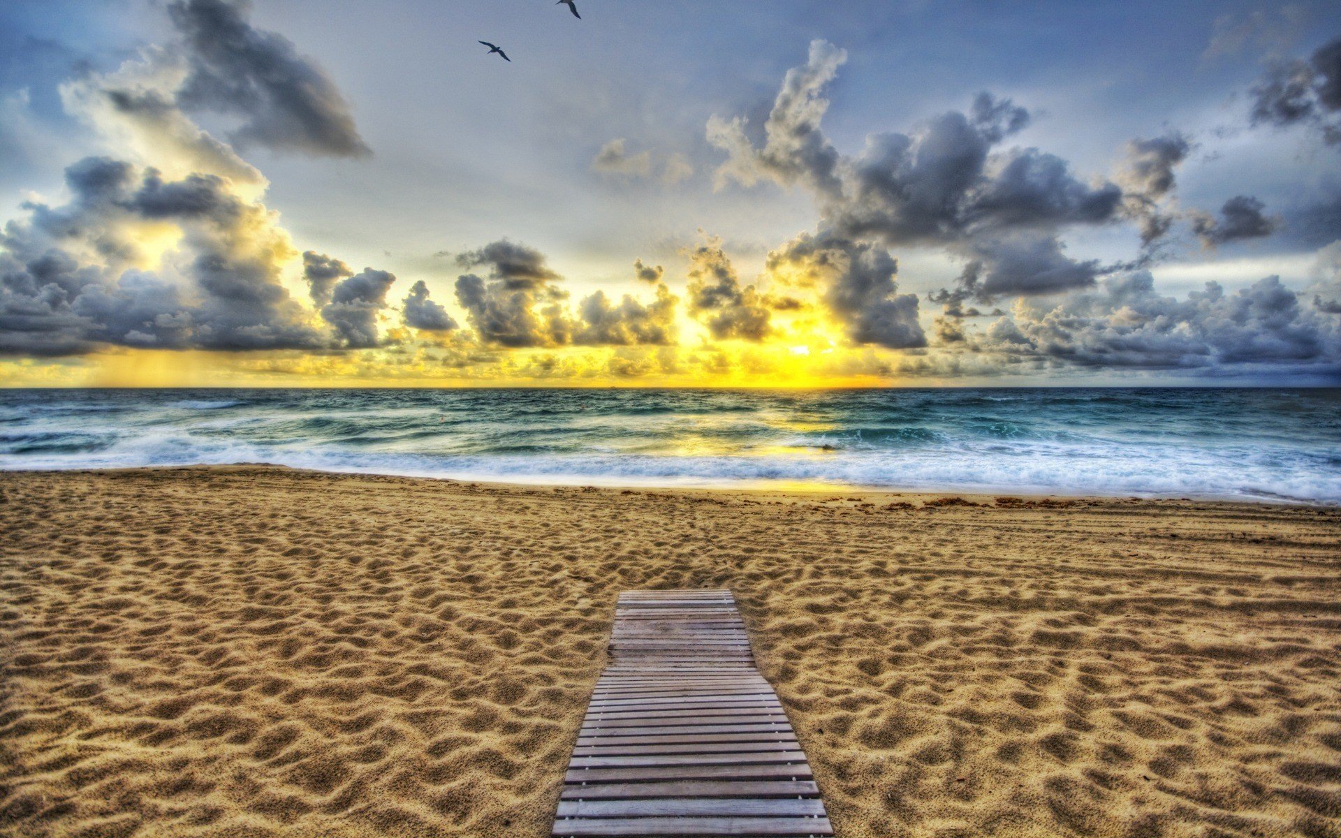hdr, Photography, Skyscapes, Beaches Wallpaper