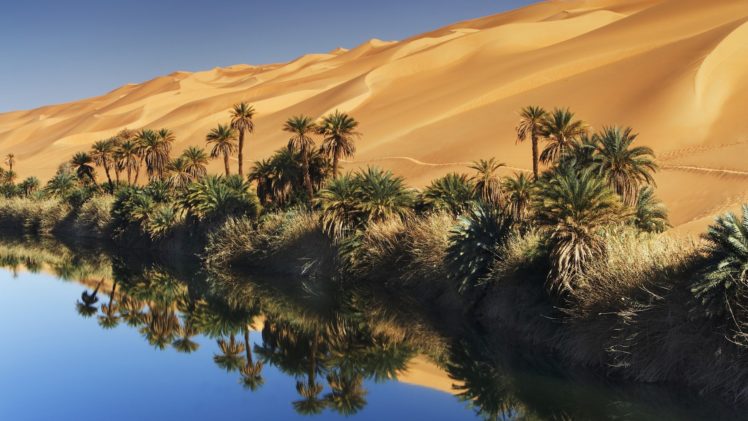 nature, Deserts, Tropical, Libya HD Wallpaper Desktop Background