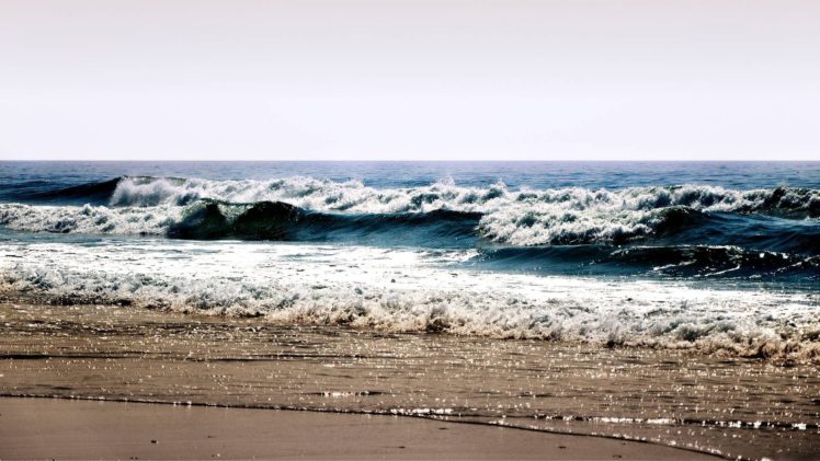 ocean, Nature, Waves, Sea, Beaches HD Wallpaper Desktop Background