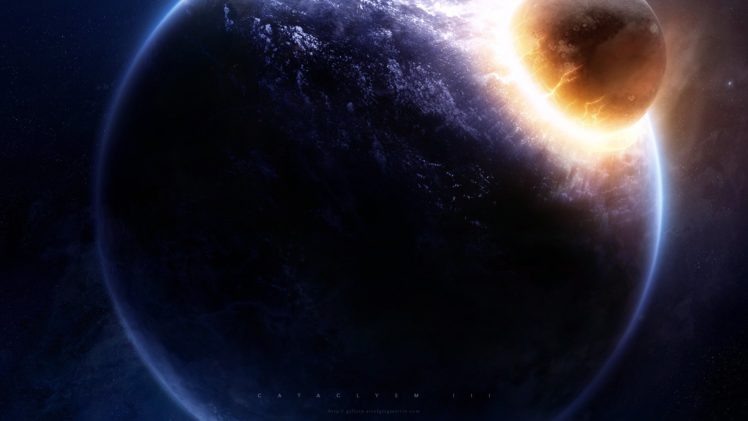 outer, Space, Stars, Explosions, Planets, Cataclysm, Greg, Martin HD Wallpaper Desktop Background