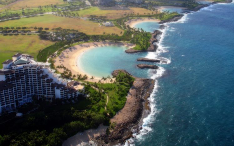 landscapes, Hawaii, Beaches HD Wallpaper Desktop Background